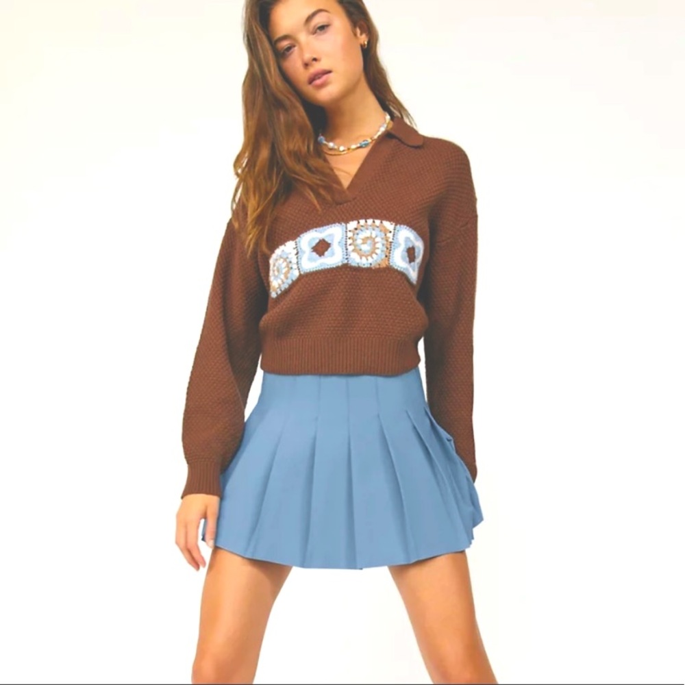 Sunday Best Blue Skirt